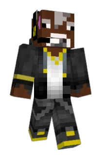 xCow Minecraft avatar full body