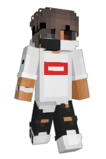 xCqen Minecraft avatar full body