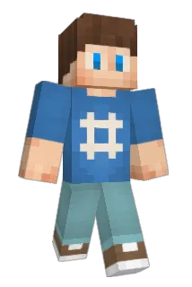 xCuube Minecraft avatar full body