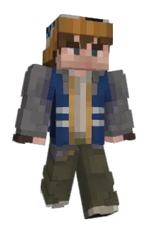 xDeafy Minecraft avatar full body