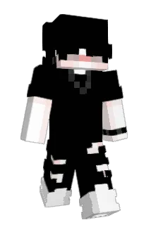 xDiq Minecraft avatar full body
