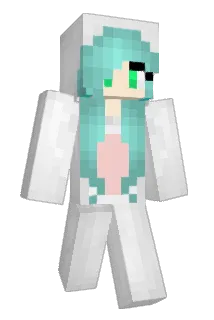 xEmoBunny Minecraft avatar full body