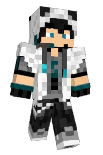 xFlamingDemon Minecraft avatar full body
