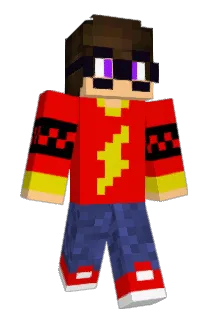 xFlashini Minecraft avatar full body