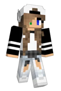 xFlorii Minecraft avatar full body