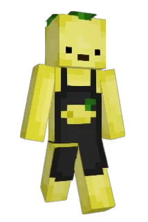 xGL1TCH Minecraft avatar full body