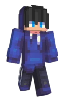 xGliitch Minecraft avatar full body