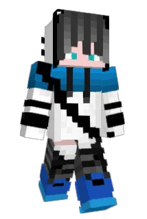 xHaltix Minecraft avatar full body