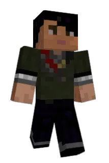 xHaxus Minecraft avatar full body