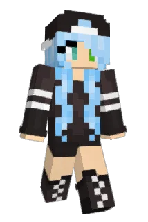 xJessii Minecraft avatar full body