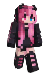 xLunalynx Minecraft avatar full body