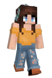 xMeea Minecraft avatar full body