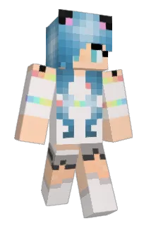 xNatalia Minecraft avatar full body