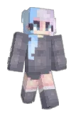 xNatsuki Minecraft avatar full body