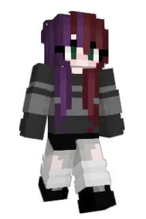 xNikiii Minecraft avatar full body
