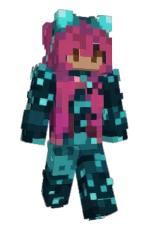 Minecraft-Avatar von xPandiix: ganzer Körper