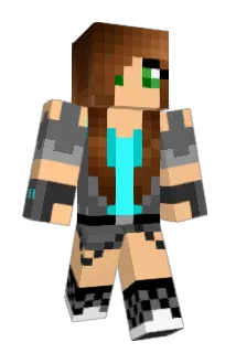 xRagazza Minecraft avatar full body