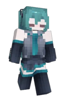 xReakcja Minecraft avatar full body