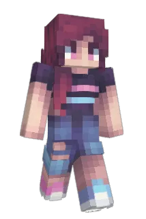 xSapphires Minecraft avatar full body