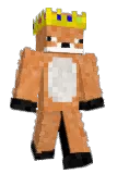 xUnowski Minecraft avatar full body