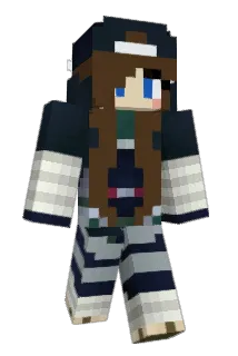 xWolke Minecraft avatar full body