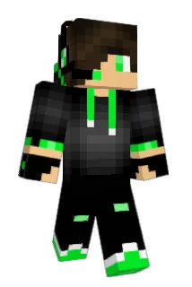 xXAgentBlackXx Minecraft avatar full body