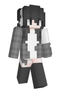 xaiji Minecraft avatar full body