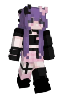 xbabyghost Minecraft avatar full body