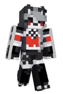 xbracers Minecraft avatar full body