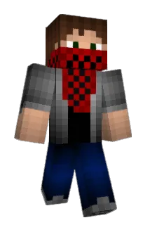 xdBlace Minecraft avatar full body