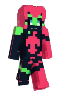 xdraptor Minecraft avatar full body