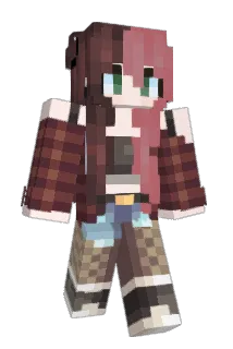 xellyaa Minecraft avatar full body