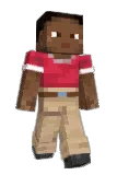 xfist Minecraft avatar full body