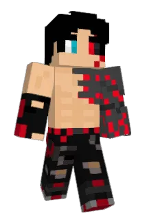 xoAres Minecraft avatar full body