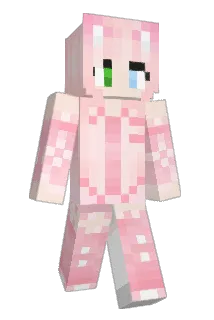 xoMochi Minecraft avatar full body