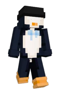 xoPenguin Minecraft avatar full body