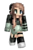 xoRockyGirlxo Minecraft avatar full body