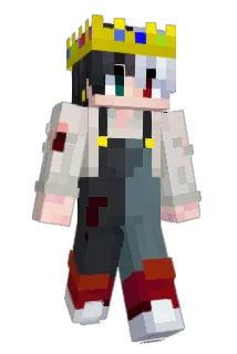 xoToki Minecraft avatar full body