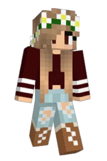 xoxLisaa Minecraft avatar full body