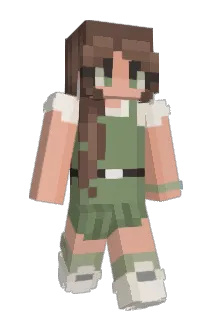 xoxomeg Minecraft avatar full body