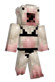 xpeachypeach Minecraft avatar full body