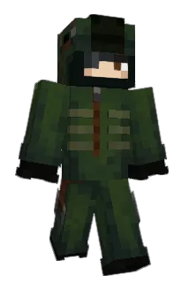 xqdare Minecraft avatar full body