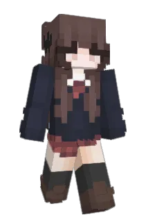xredq Minecraft avatar full body