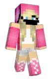 xxOphelia Minecraft avatar full body
