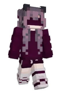 xxVoxy Minecraft avatar full body