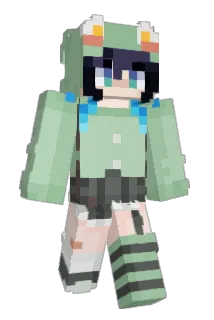 xxallyci Minecraft avatar full body