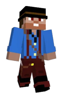 xxdinodude Minecraft avatar full body