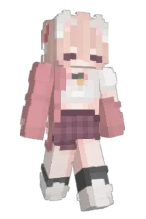 xyandere Minecraft avatar full body