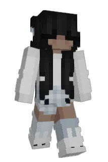 yAmelia Minecraft avatar full body