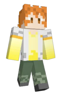 yamabukiFOX Minecraft avatar full body